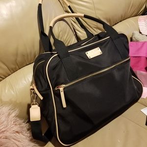 Kate Spade Nylon Work Duffle Bag W/HOT PINK LINER